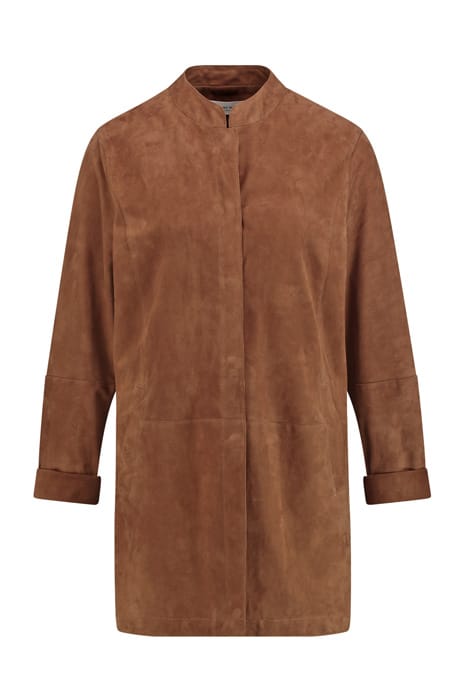 BLAZER / LEATHER JACKET BROWN 1