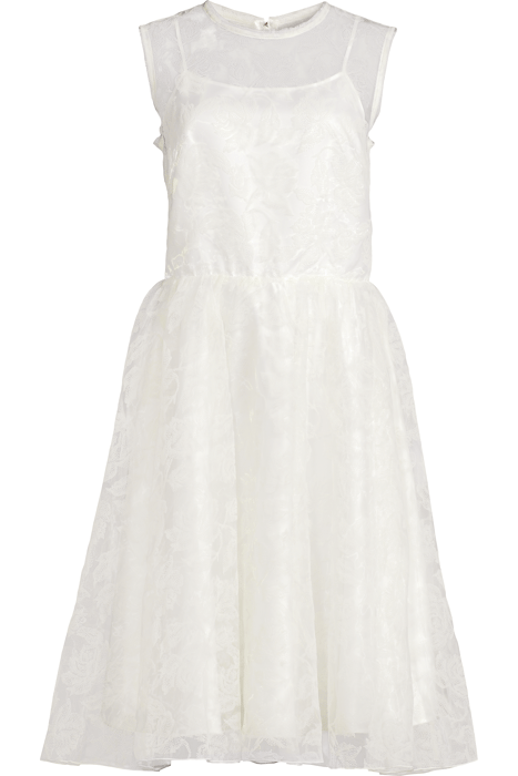 ZATCHBELL ABITO ORGANZA STAMPA WHITE 2