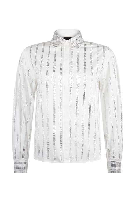 AMILCARE CAMICIA POPELINE STRA WHITE/CRYSTAL 7