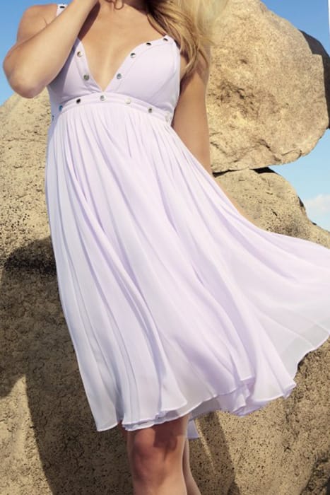 MARCIANO BY GUESS TRINITY DRESS HEAVENLY LILAC 6