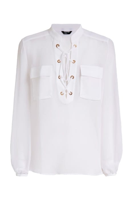 MARCIANO BY GUESS AARON BLOUSE RO TRUE WHITE A000 3