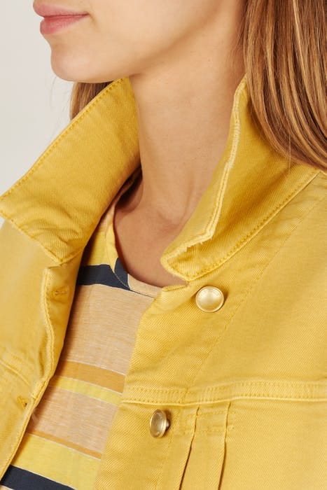 JACKET FANCY FRONT YELLOW 5