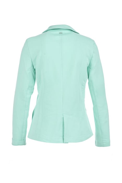 FLEECE BLAZER APPLIED POCKET GREEN 2