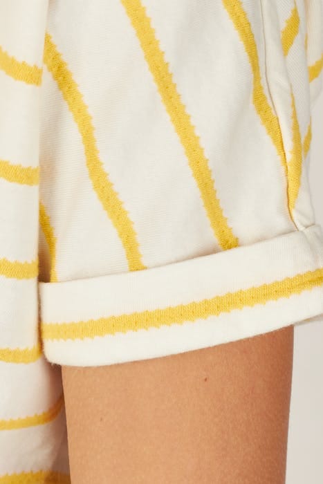 V-NECK FANCY TEE SS GMT DYE YELLOW 4