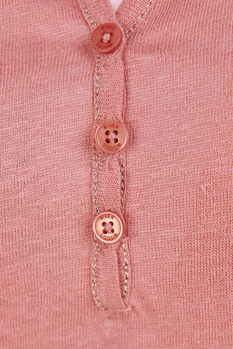 APPLIED CHEST POCKET SHIRT PINK 3