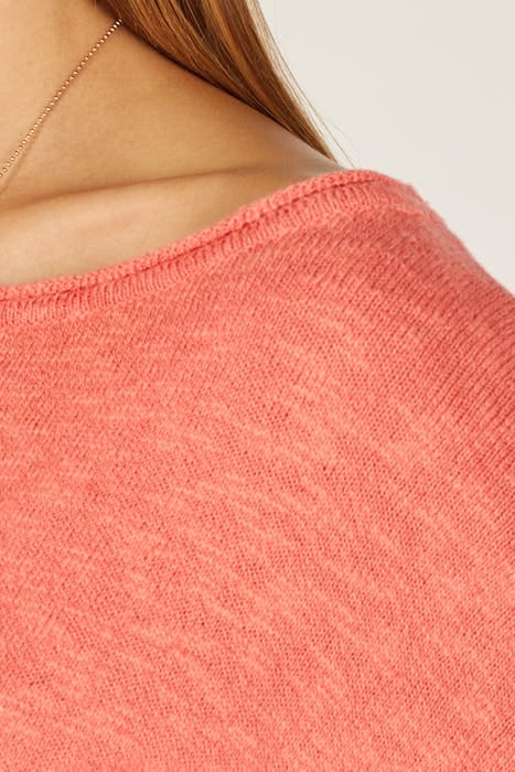 CREW NECK LOOSE SWT SS PINK 3