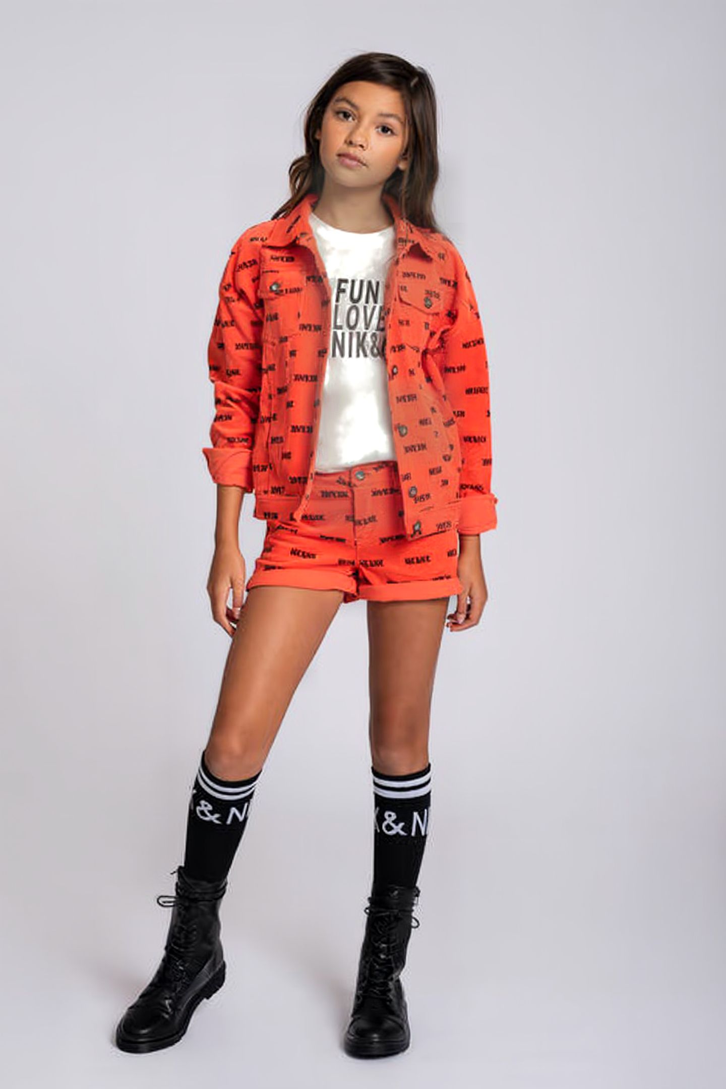 CORI SHORTS CORAL RED 3