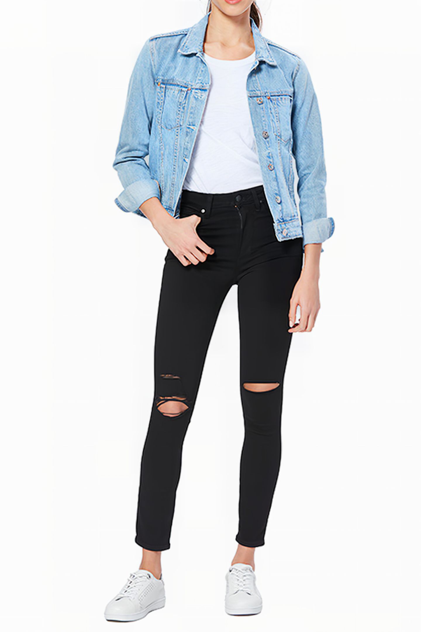 MARGOT ANKLE BLACK ANCHOR DESTRUCTED 2