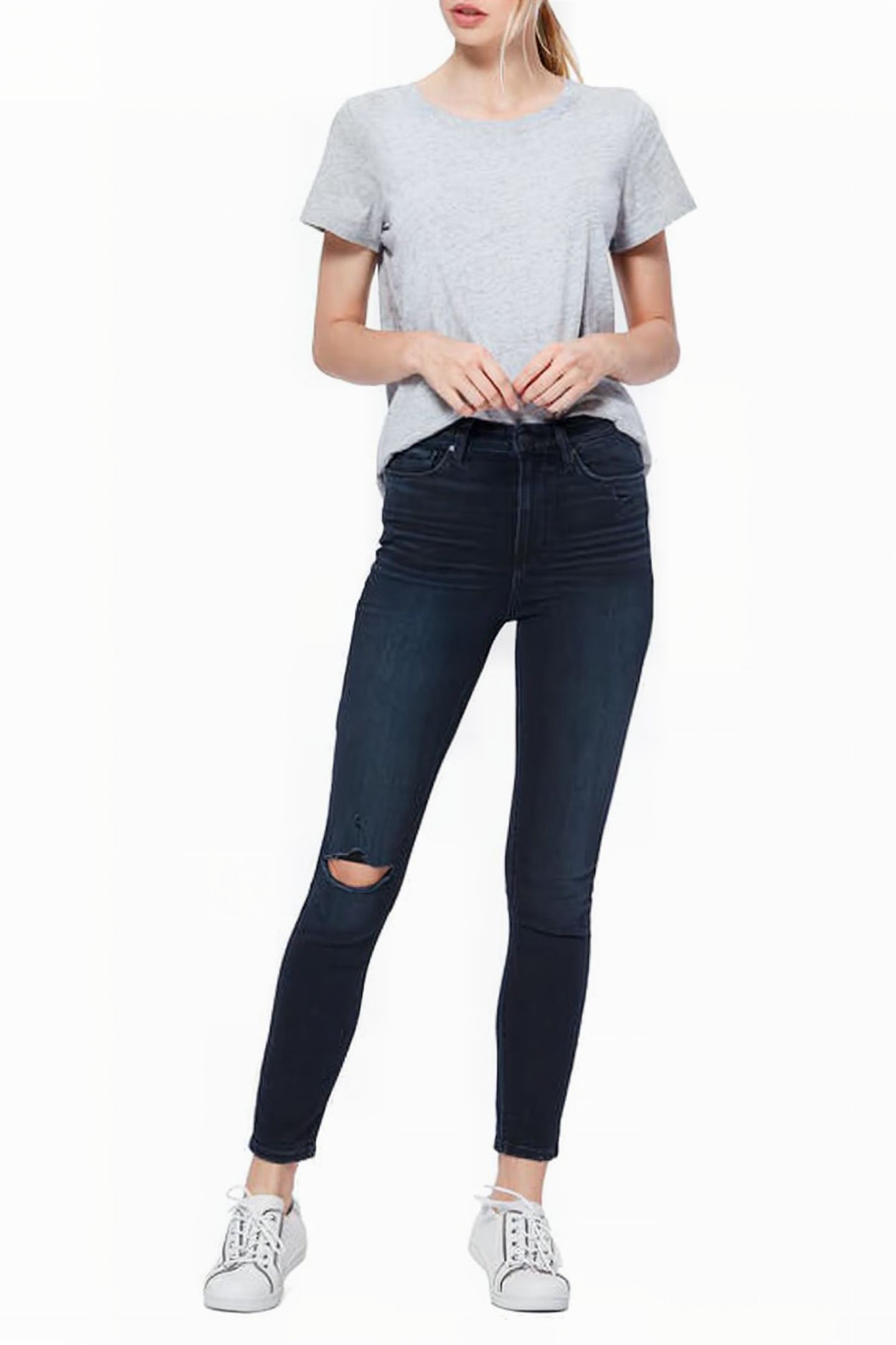 MARGOT ANKLE BLACK LAVA DESTRUCTED 1