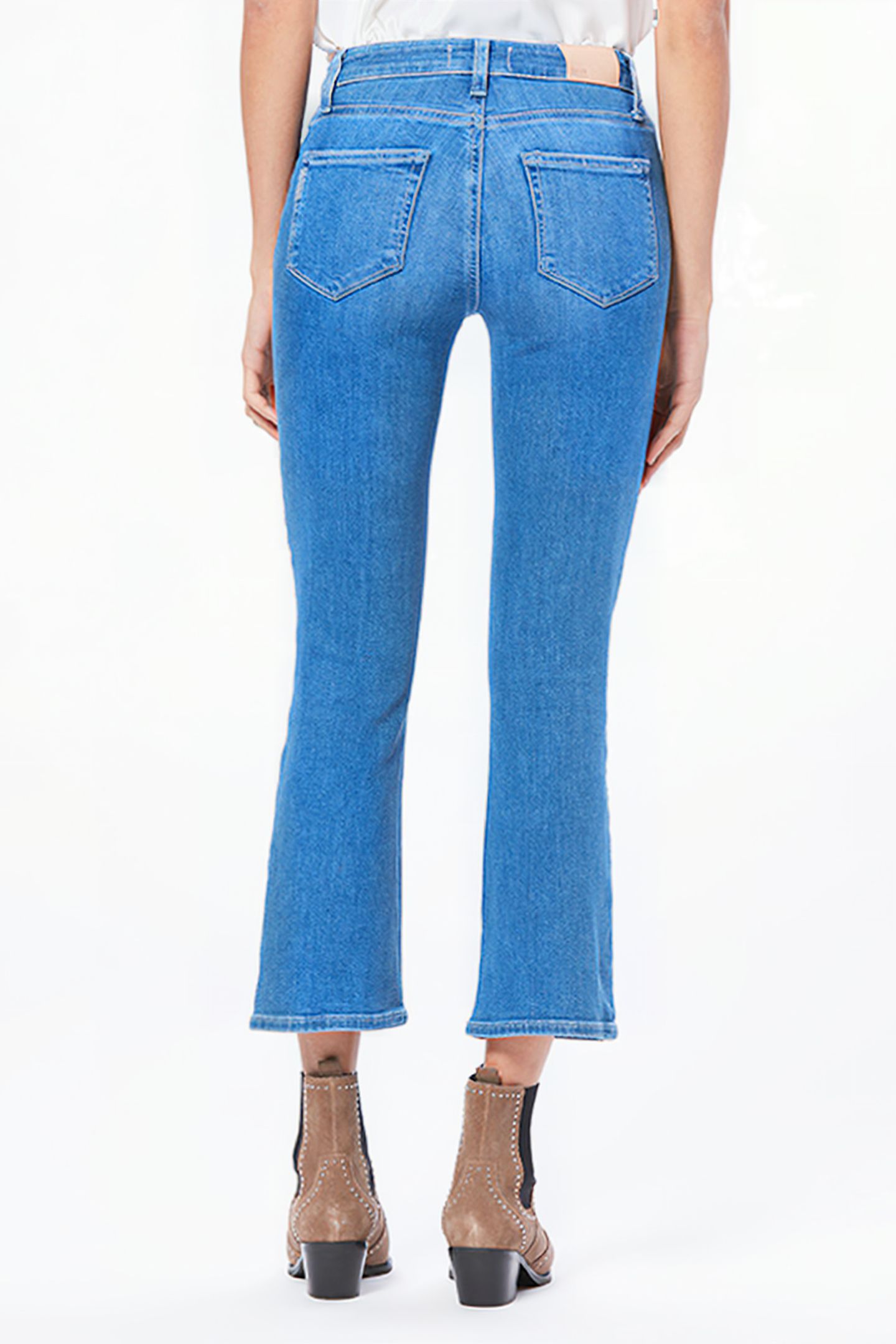 COLETTE CROP FLARE GLACIAL 4