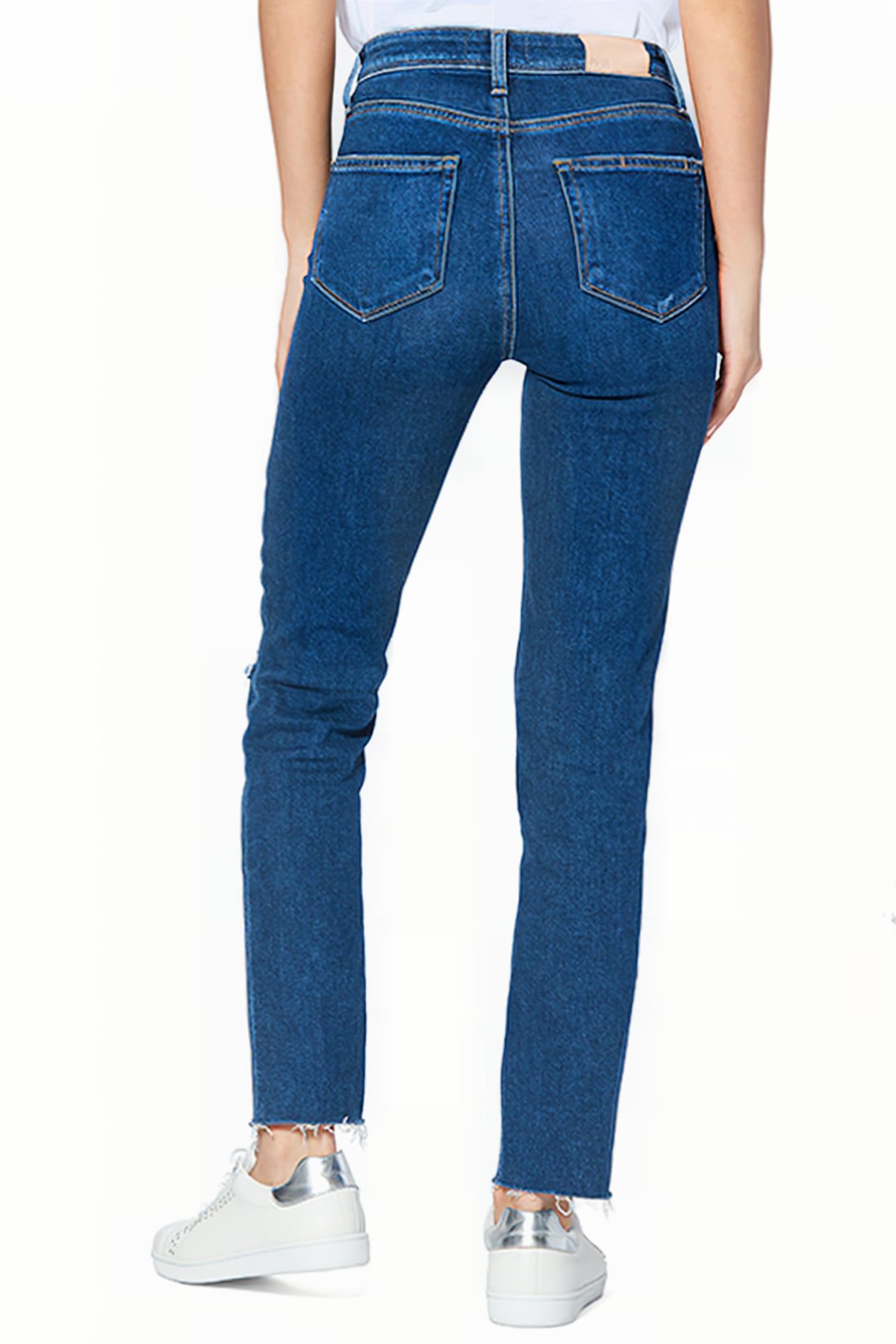 HOXTON SLIM RAW HEM SLOPES DESTRUCTED 4