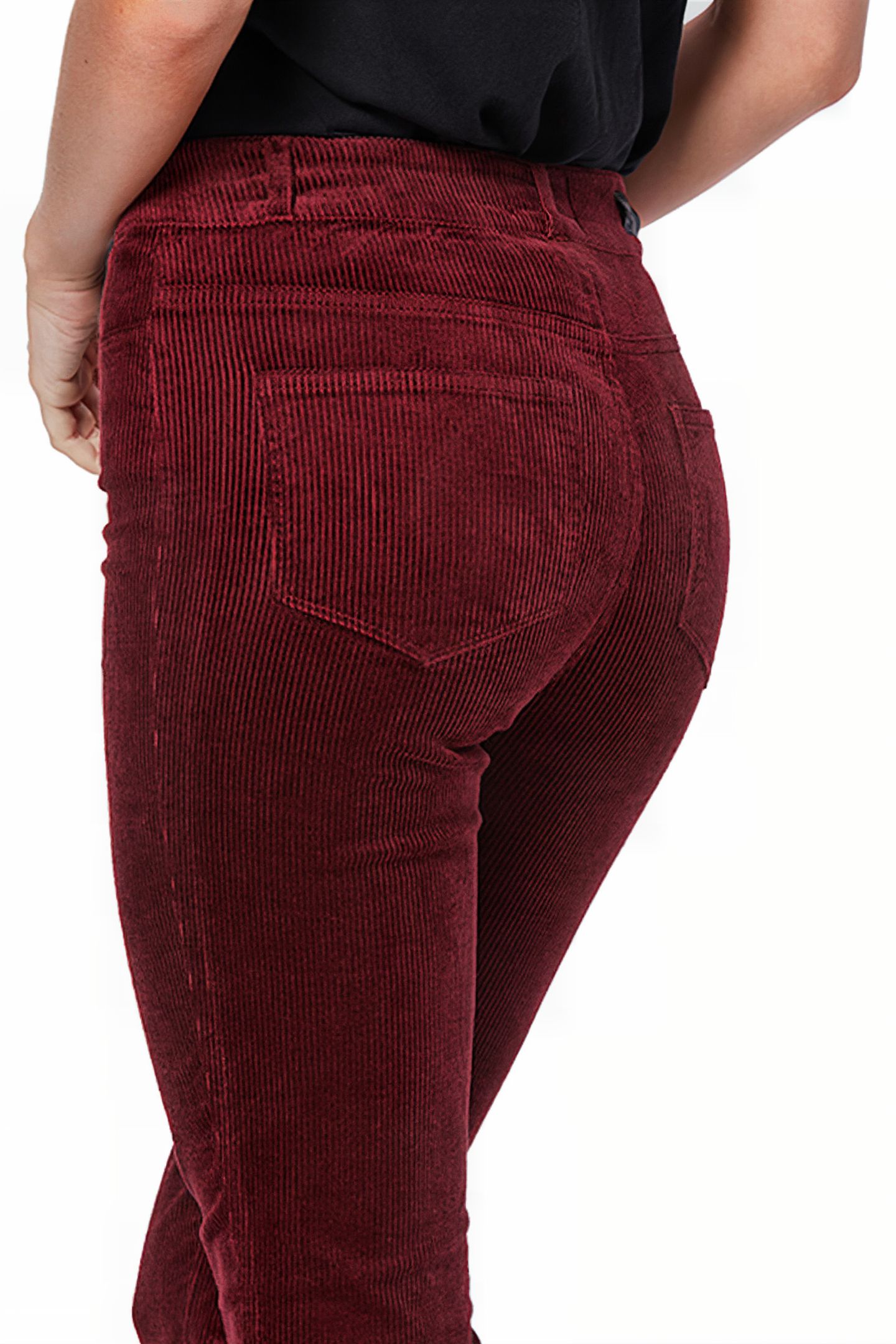 HOXTON SLIM BURGUNDY 5