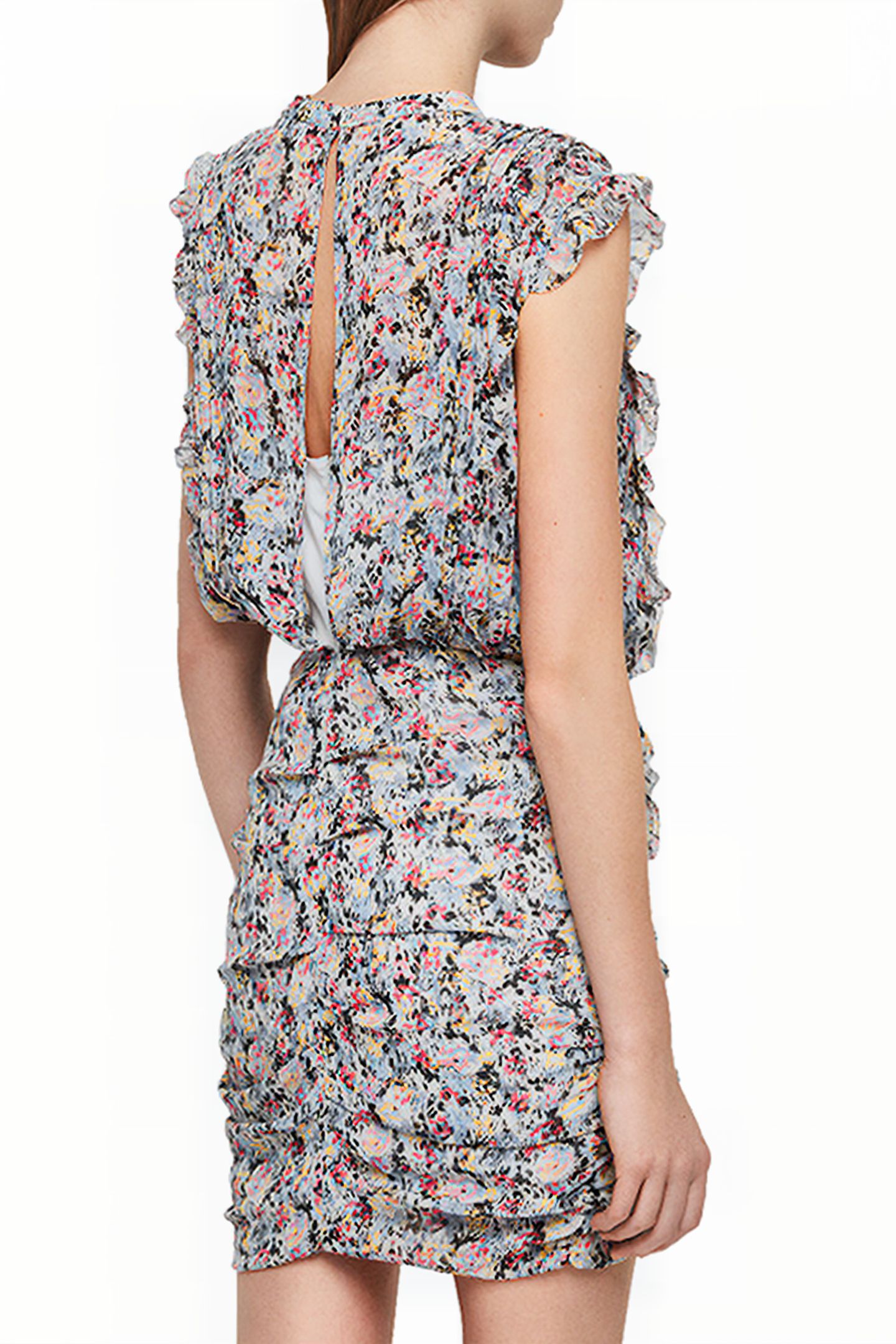 HALI SKETCH DRESS VIOLET 1
