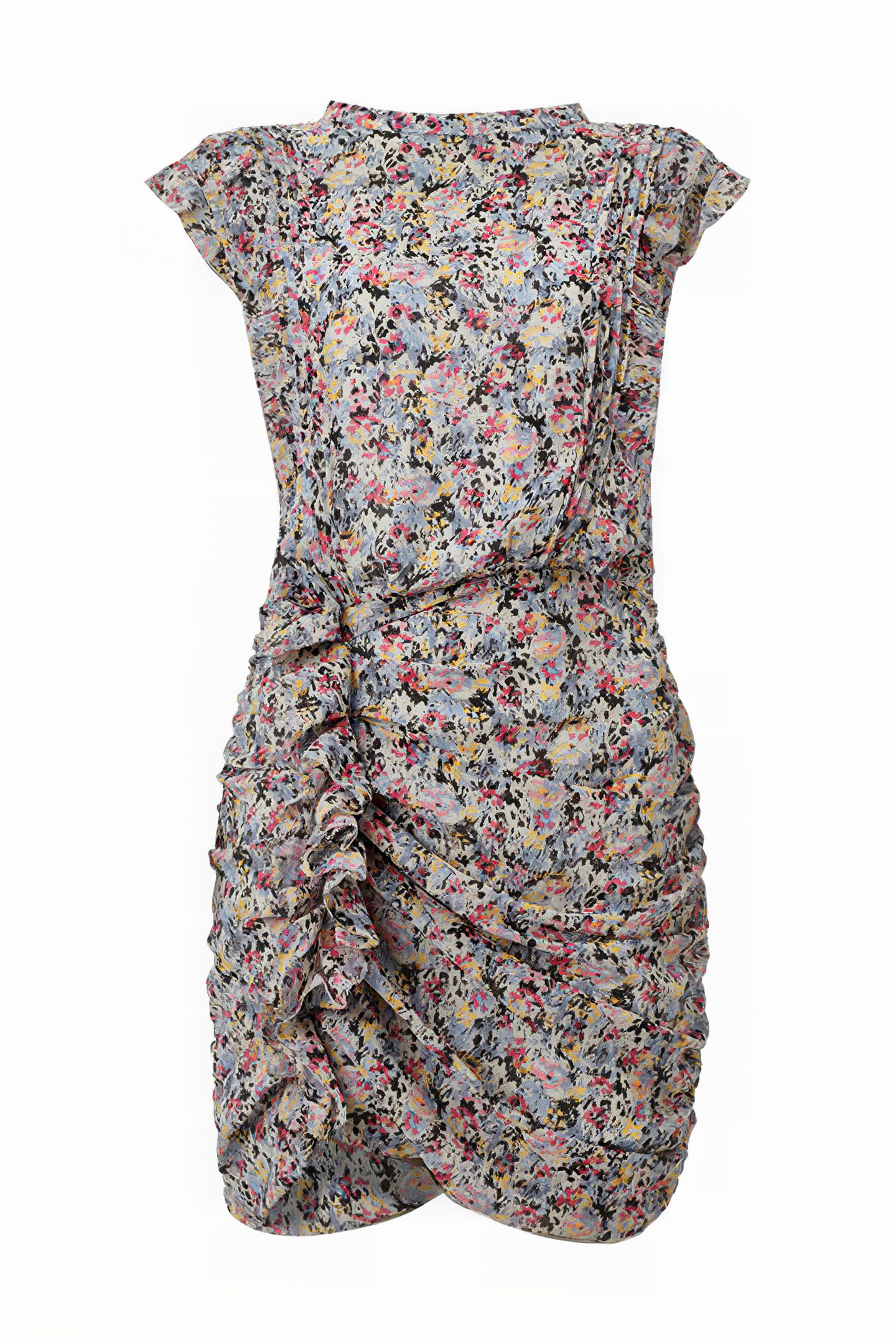 HALI SKETCH DRESS VIOLET 2