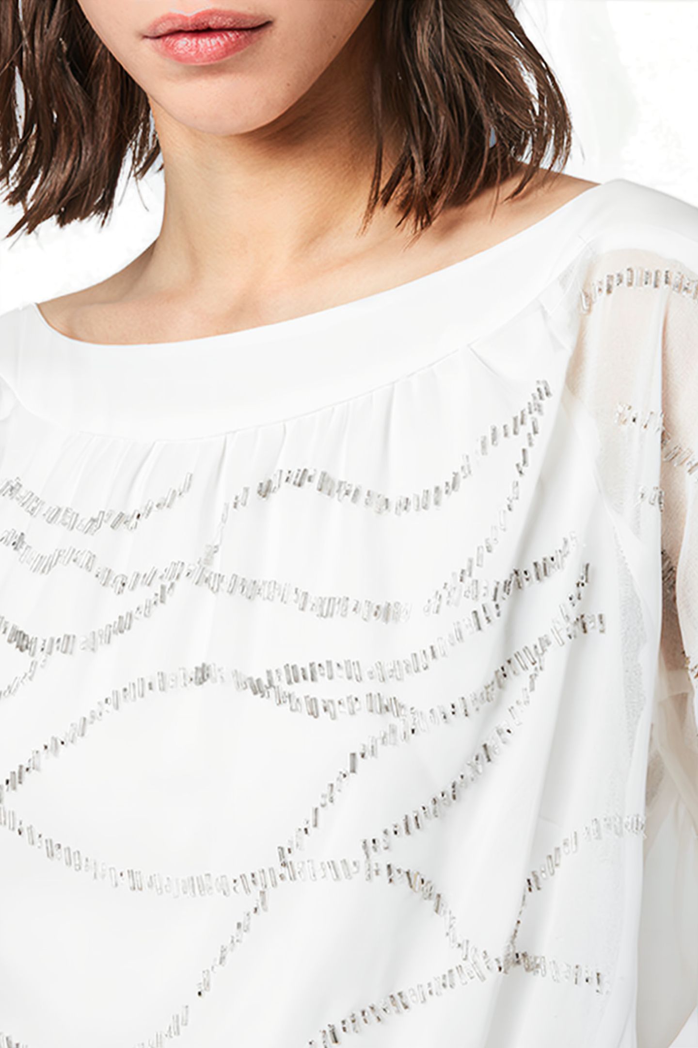 LACI EMBELLISHED DRE CHALK WHITE 2