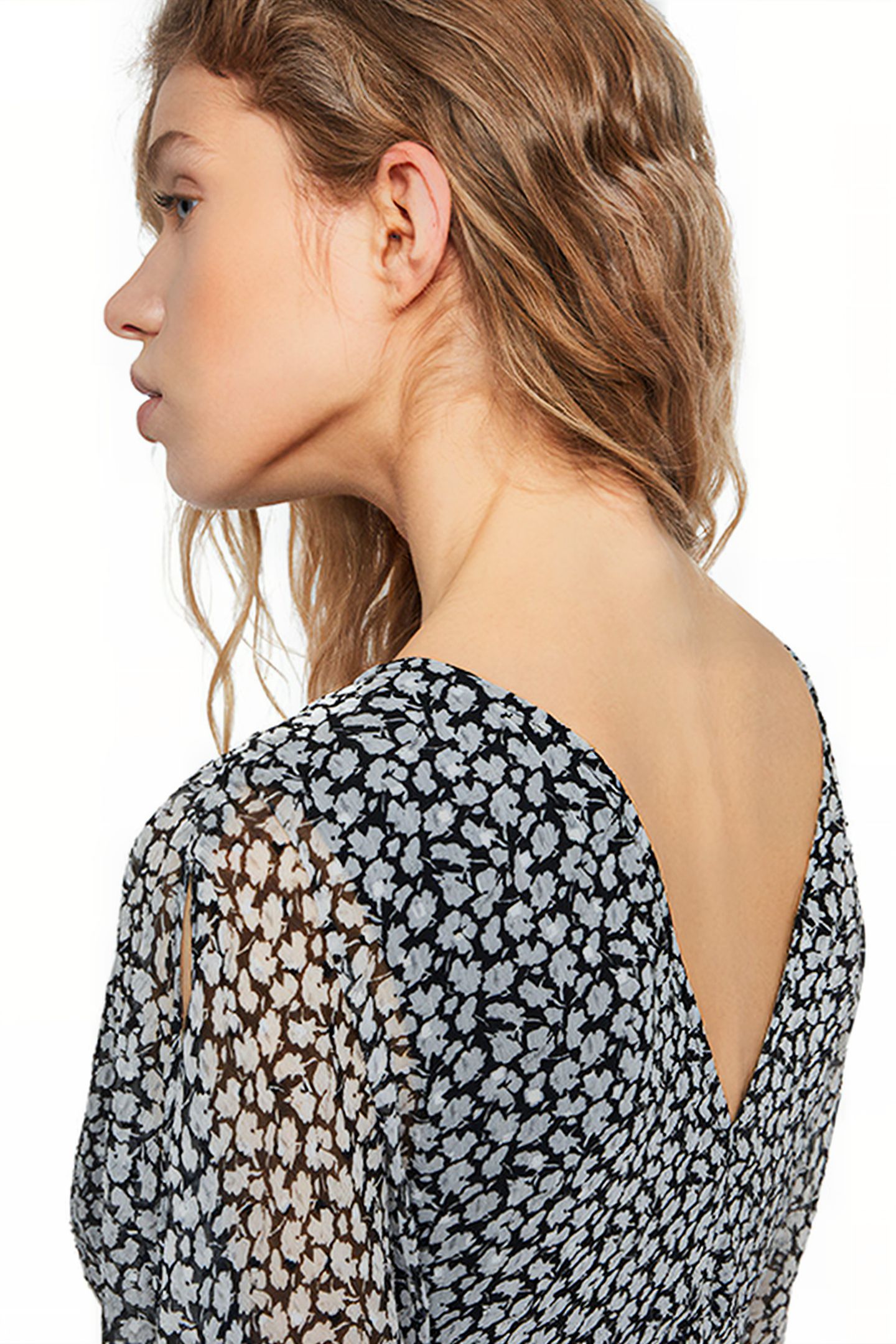 IVEY SCATTER DRESS GREY 3