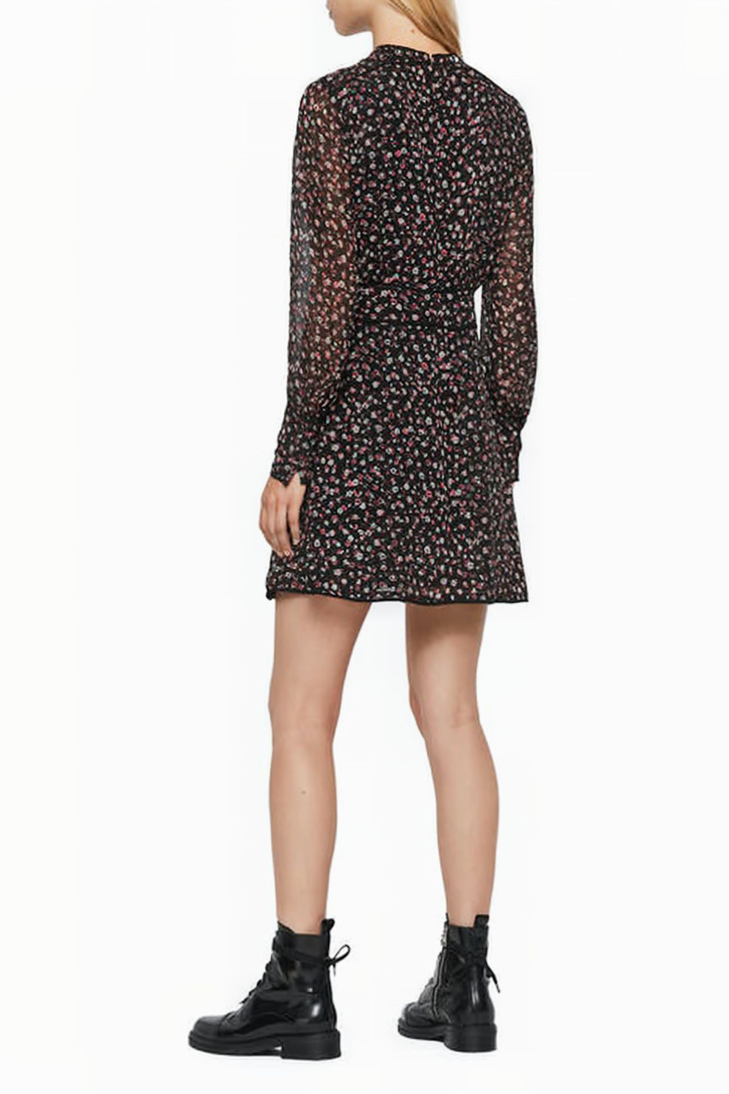 KAY DITZ DRESS BLACK 5