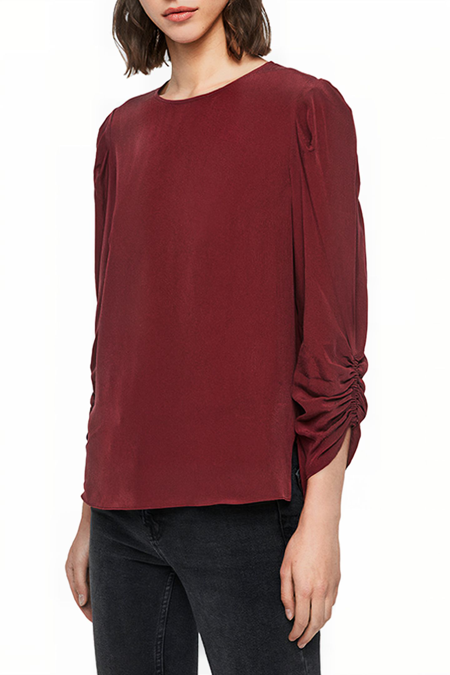 JOSEPHINE TOP OXBLOOD RED 4