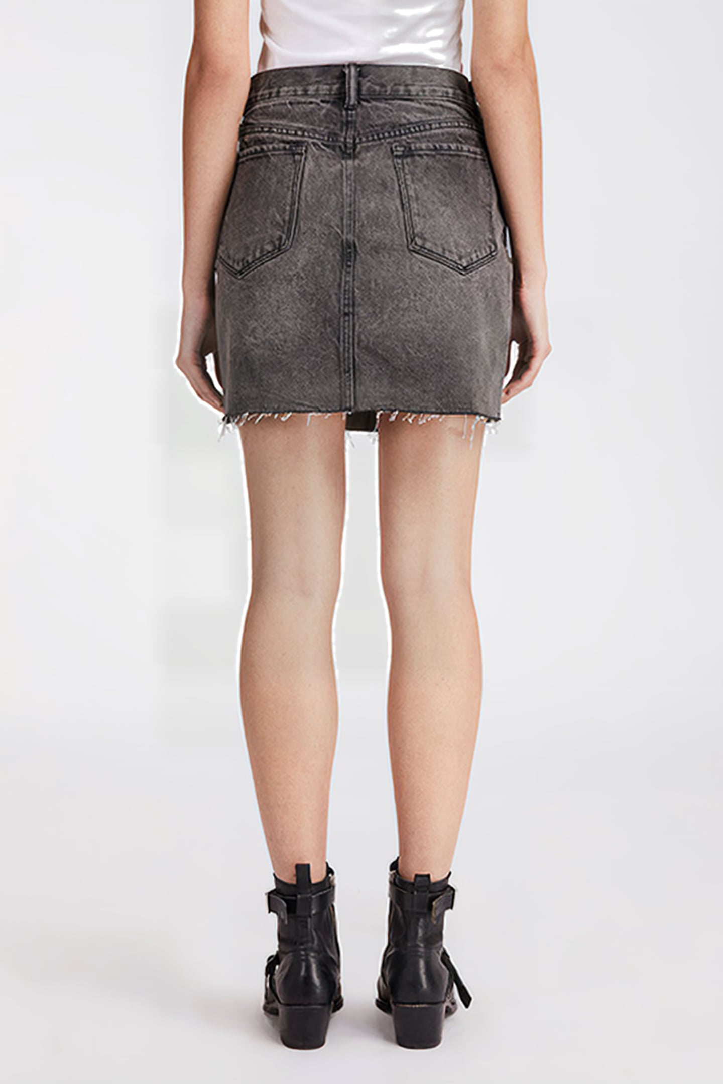 BETTY SKIRT WASHED BLACK 3