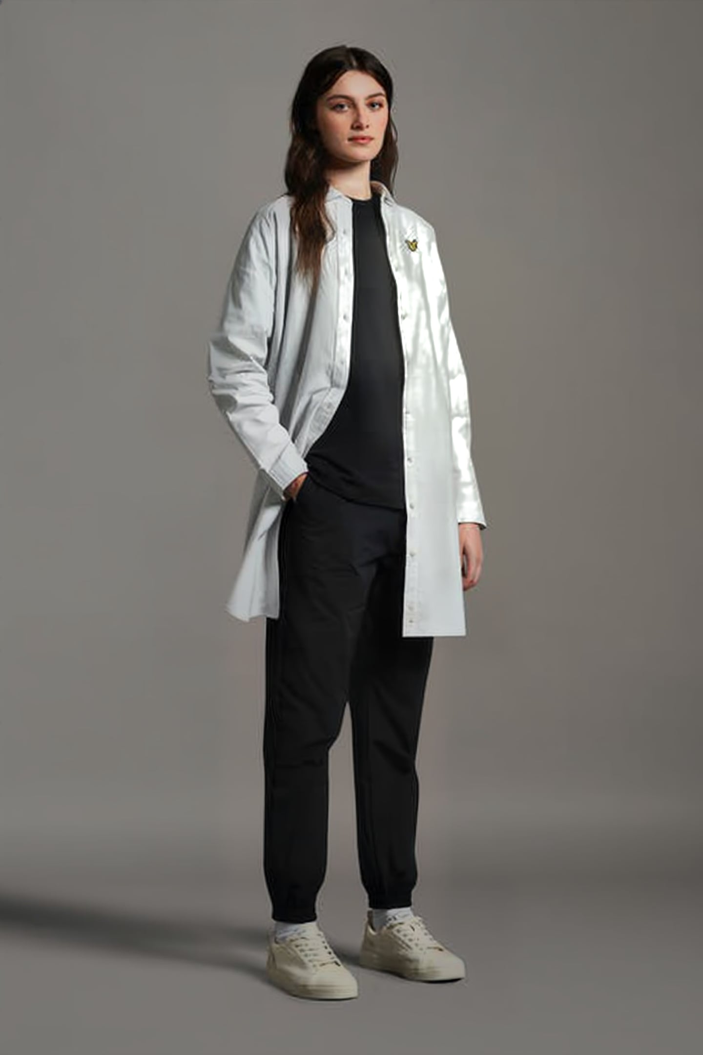 OVERSIZED SHIRT DRESS CLOUD 1