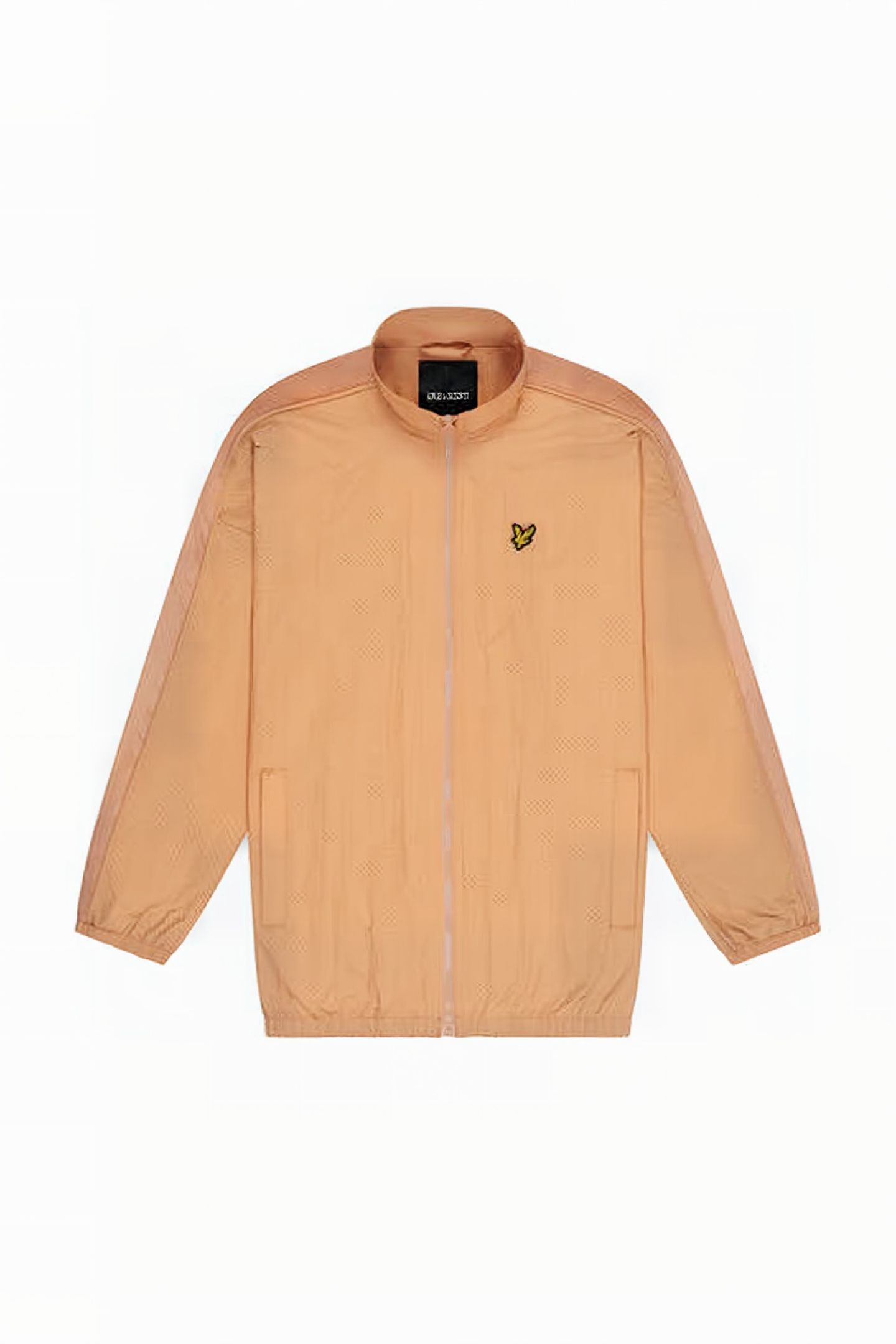 PERFORATED FUNNEL NECK JACKET DUSK ORANGE 5