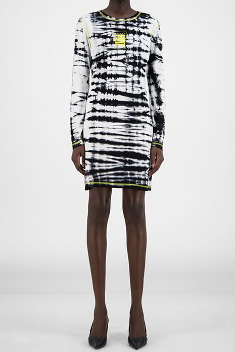 BLACK SHIBORI HAVA DRESS 1