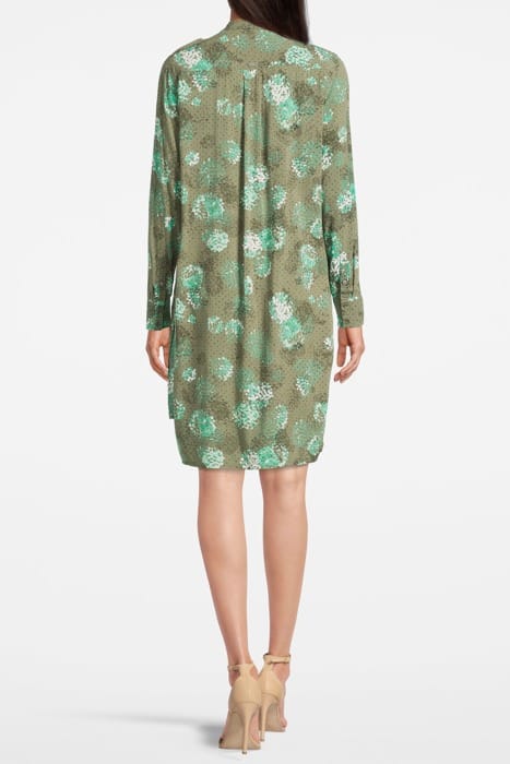BLOUSE WOVEN LONG SLEEVES SPRING OLIVE 3