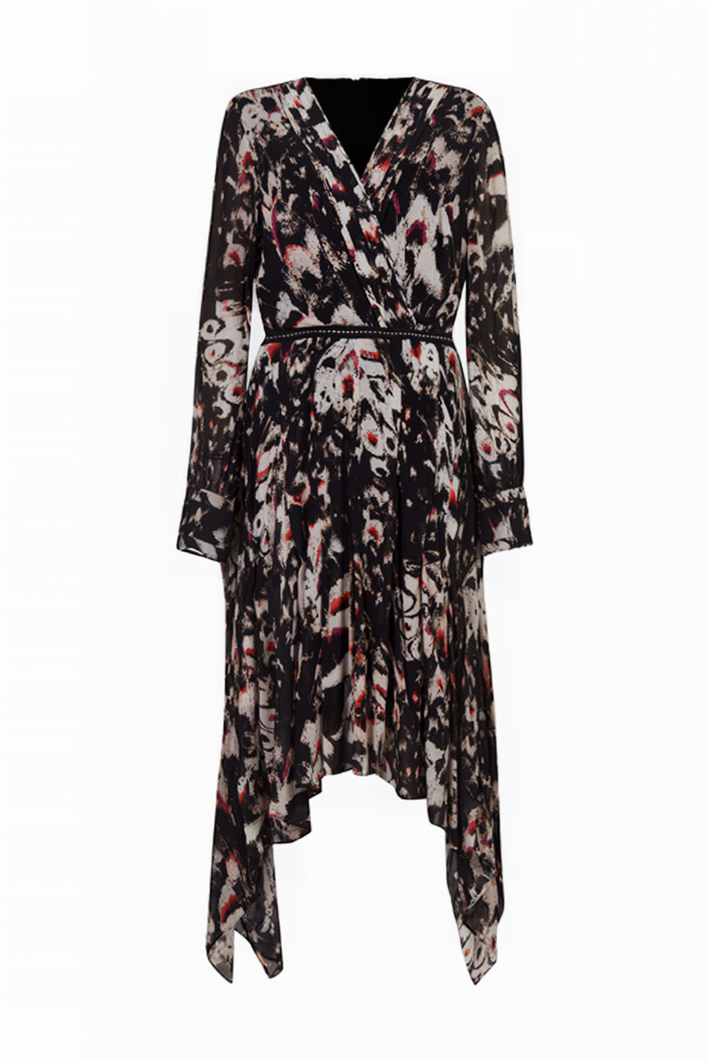 LIZIA WING DRESS BLACK 1