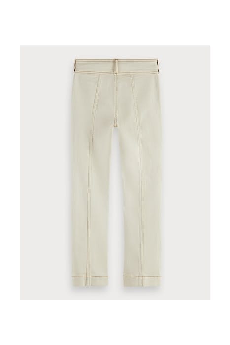 ORGANIC COTTON STRAIGHT FIT PANTS WITH CONTRAST STITCHING OF 2