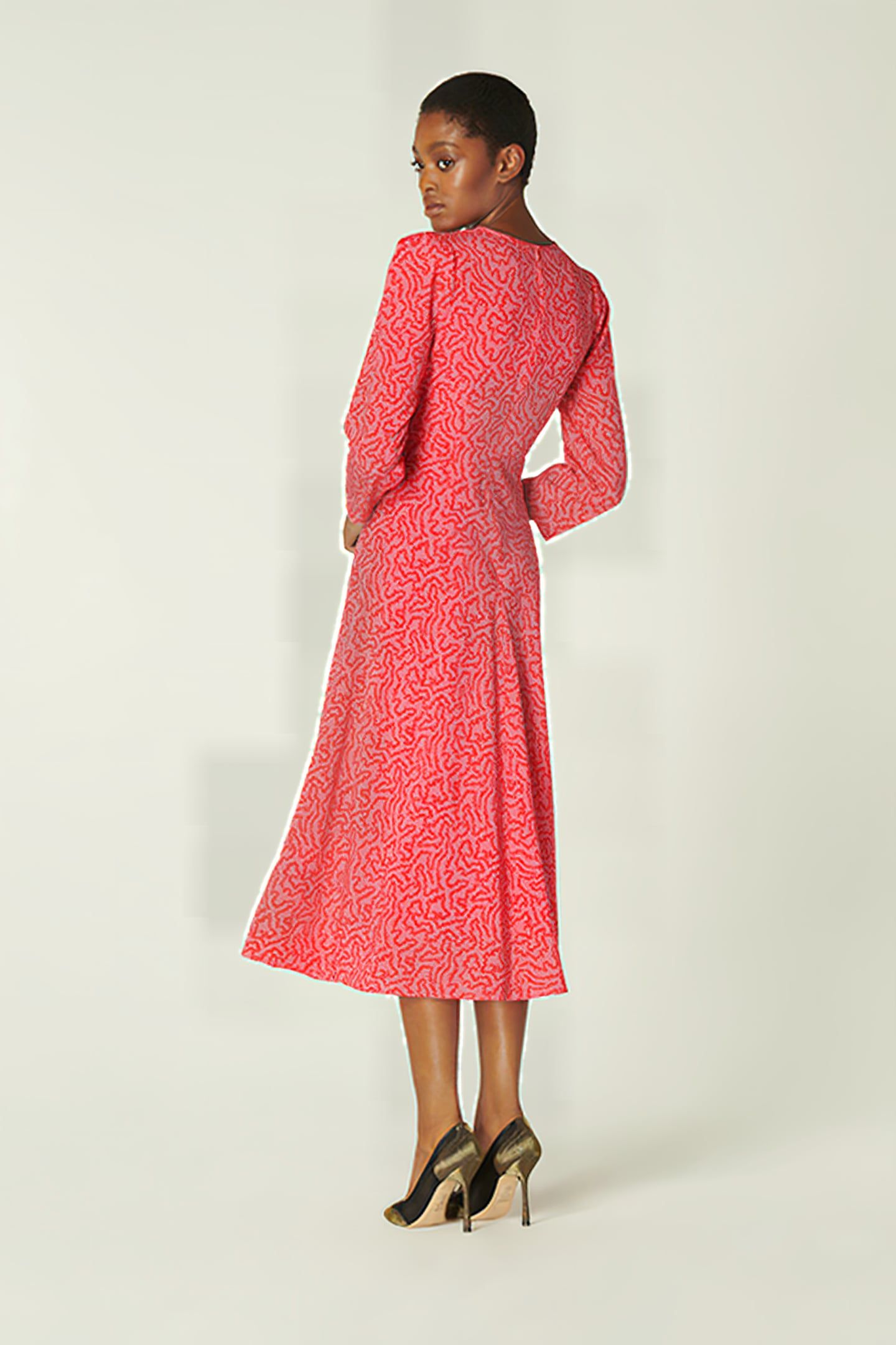 GABRIELLE MIDI DRESS MULTICOLOR 2