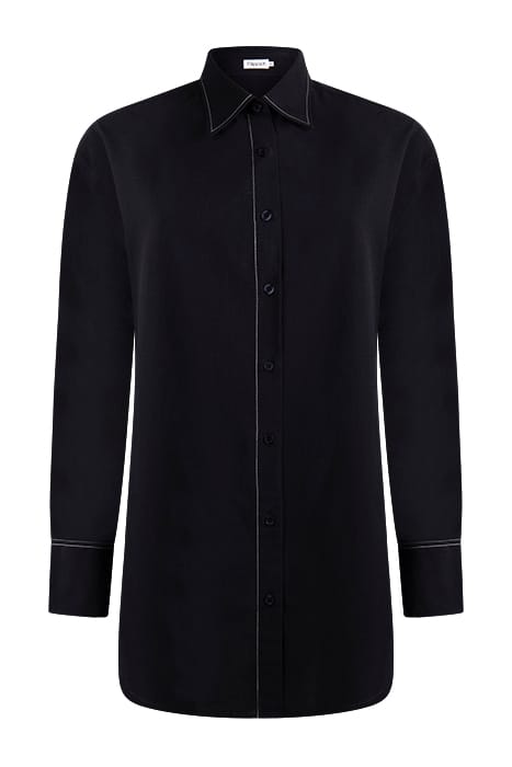 MANDY COTTON SHIRT NAVY 1