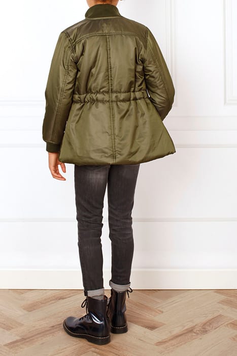 LONG BOMBER JKT GREEN 4