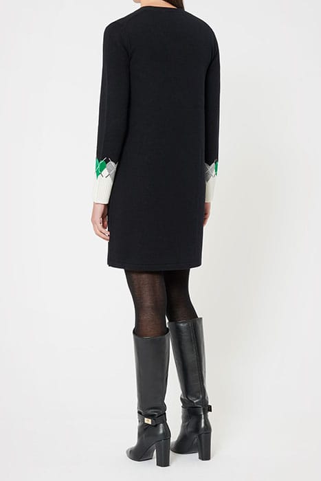 CARDIGAN BLACK / EMERALD 3