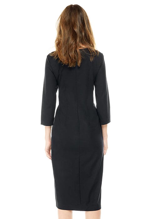 LONG DRESS CITROUILLE BLACK 2