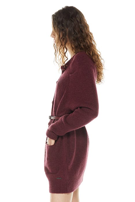 CARDIGAN NEPHILE PRUNE 3