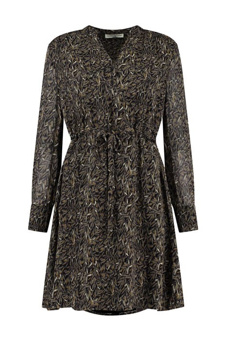 JAILEY DRESS DELICATE LEAVES PRIN 1