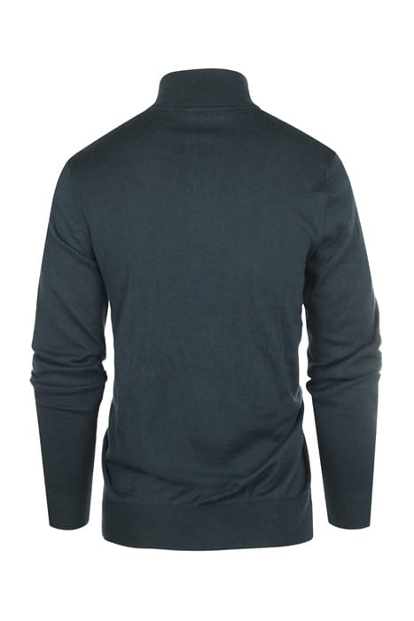 MCG ZIP MOCK SWEATER MAJOLICA BLUE 2