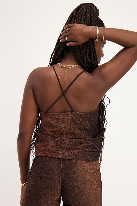 BRUINE GLITTER TOP BRONZE BRONZE 4