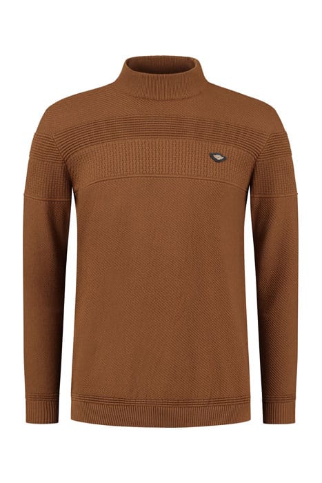 KNITWEAR RUSTY BROWN 1