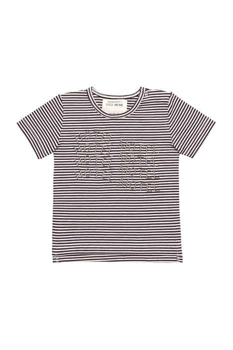 TSHIRT HOTEL MOTEL BROWN/WHITE 1