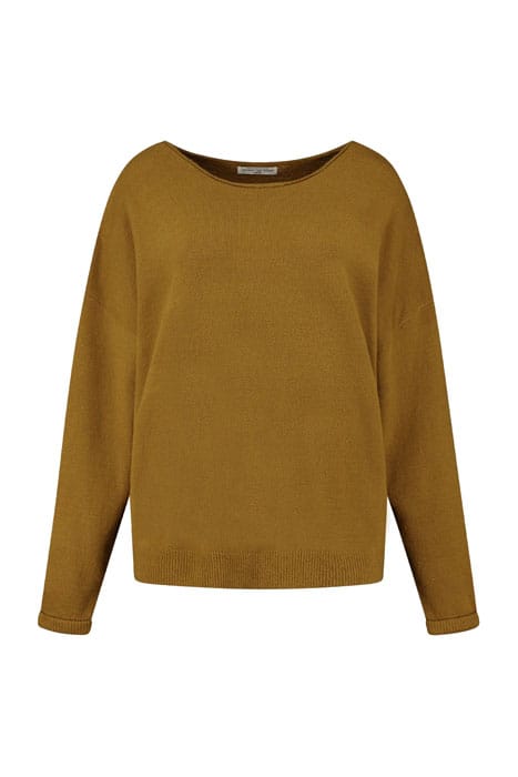 GIRLS ZANE KNIT COZY BROWN 1
