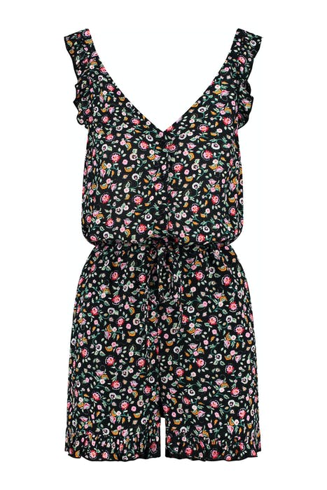 ARUBA RUFFLE JUMPSUIT BLACK 4