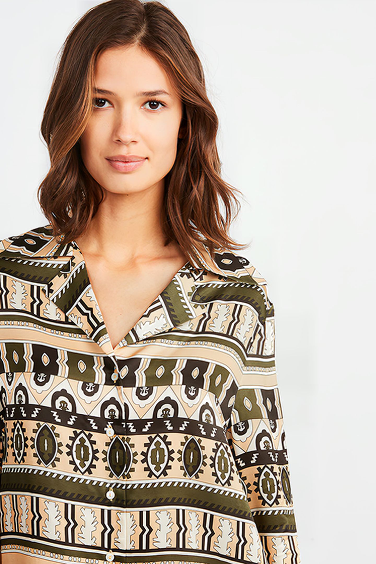 ALMA SHIRT RITZ BROWN 4