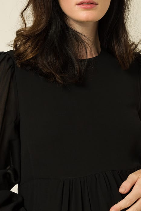 MATERNITY LONGSLEEVE DRESS BLACK 4