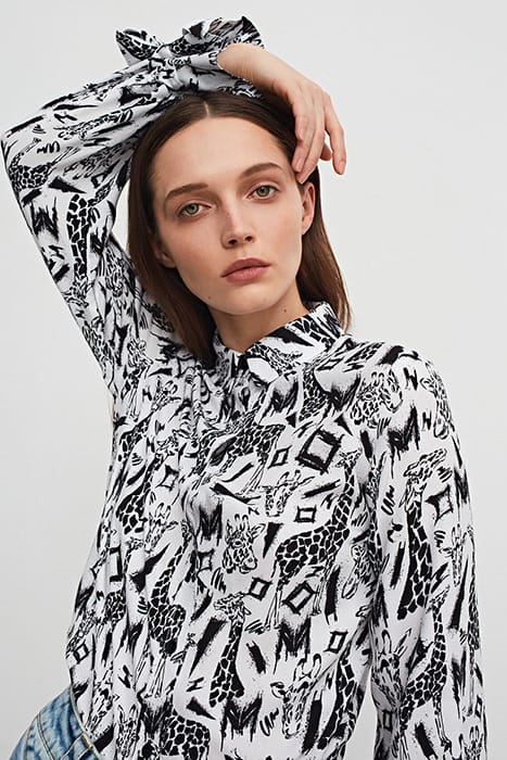 GIRAFFE PRINT BLOUSE GIRAFFE PRINT 3