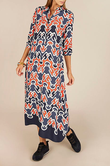 LONG VISCOSE DRESS MULTI 2