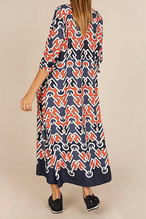 LONG VISCOSE DRESS MULTI 3