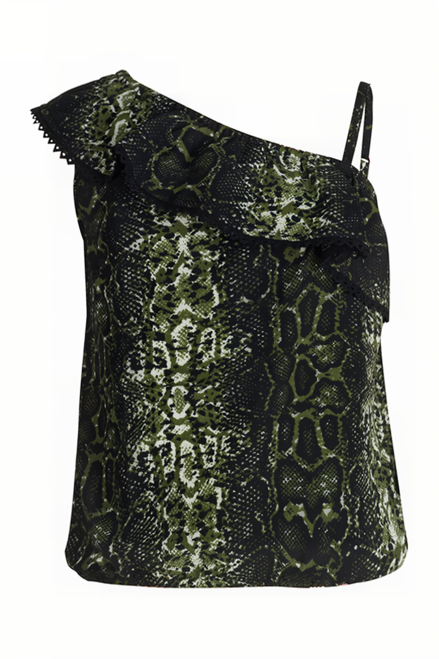HESTER TOP ARMYGREEN Jill & Mitch By Shoeby 1
