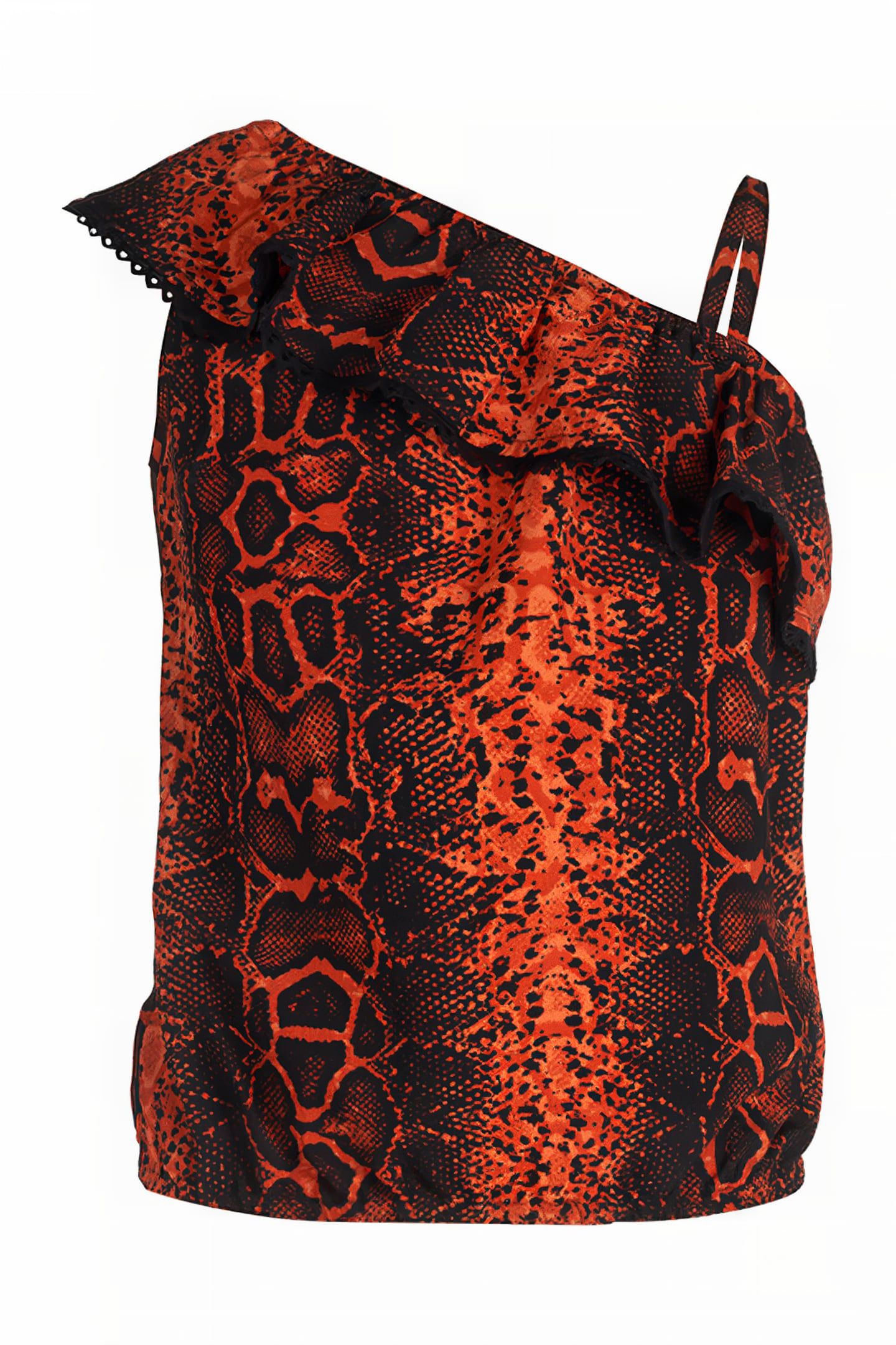 HESTER TOP DARKORANGE Jill & Mitch By Shoeby 1