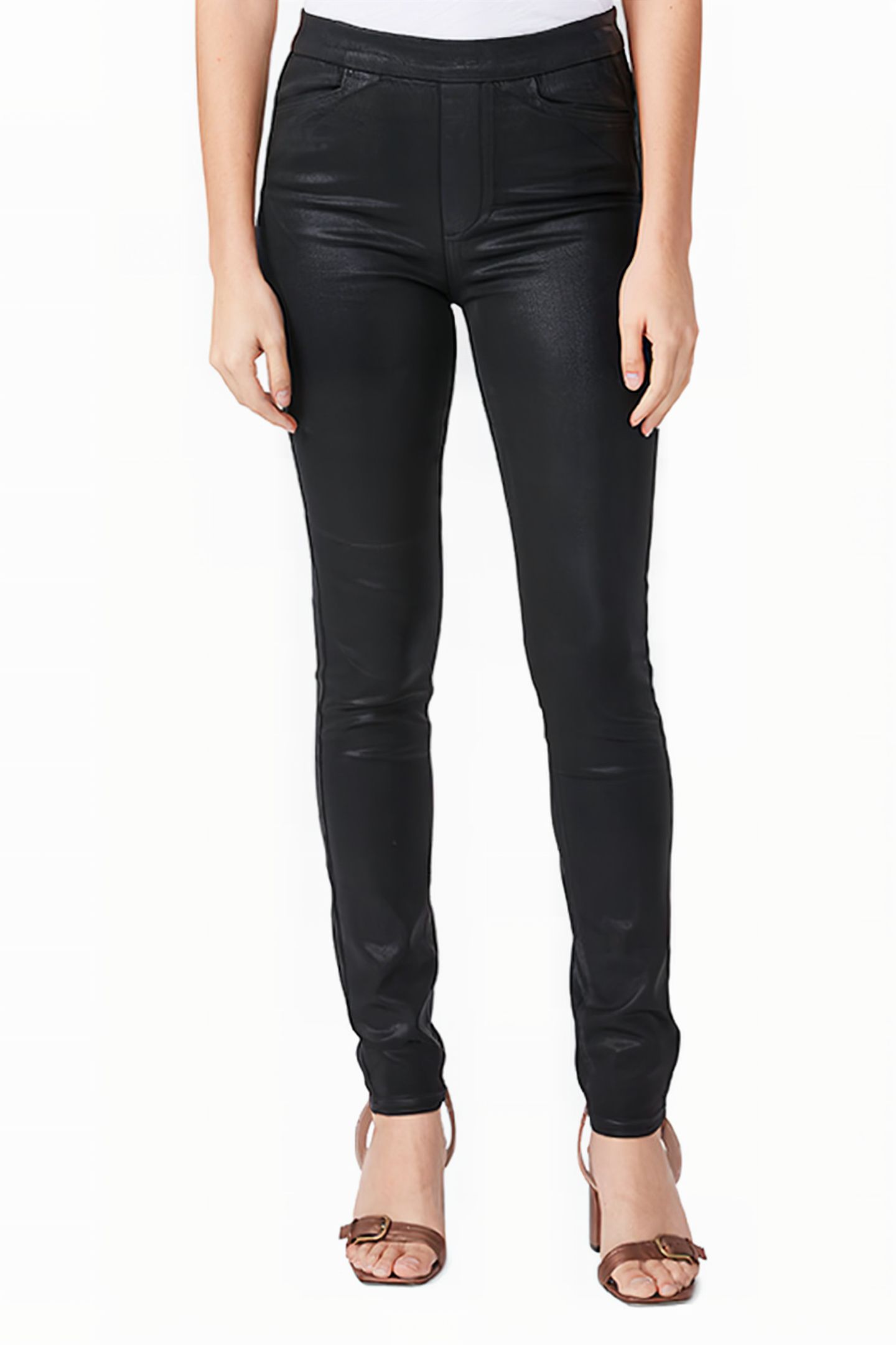 HOXTON PULL ON BLACK FOG LUXE COATING 1